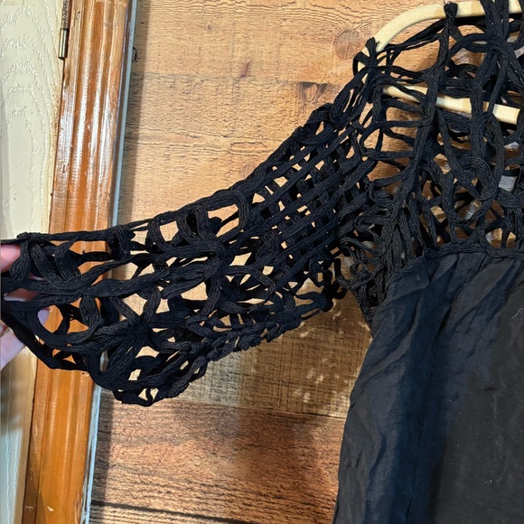 Hot & Delicious Crochet Lace Top Dress - Picture 3 of 5